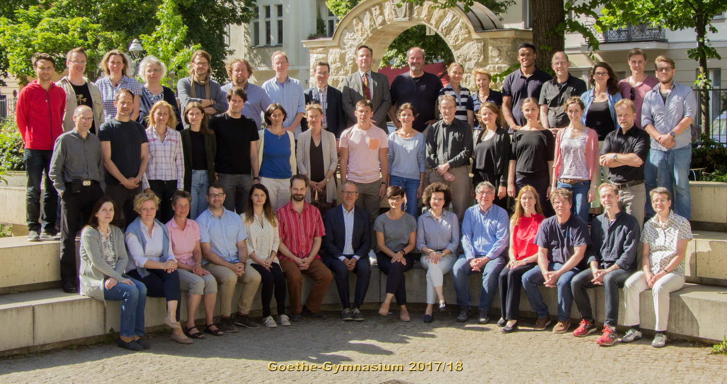 Kollegium Goethe Gymnasium Berlin Wilmersdorf