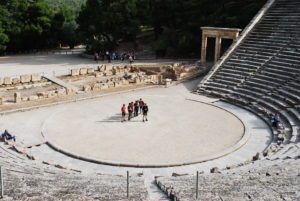 Aufführung in Epidauros