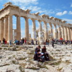 Parthenon auf der Akropolis Parthenon auf der Akropolis