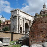 Zeitschichten am Forum Romanum Zeitschichten am Forum Romanum