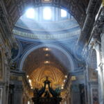 Lichtdurchflutete Kuppeln - Petersdom Lichtdurchflutete Kuppeln - Petersdom