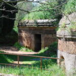Grabarchitektur in Cerveteri Grabarchitektur in Cerveteri
