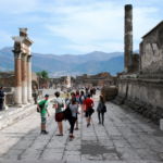 Auf dem Forum von Pompeji