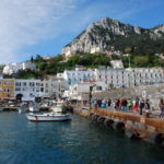 Ankunft im Hafen von Capri